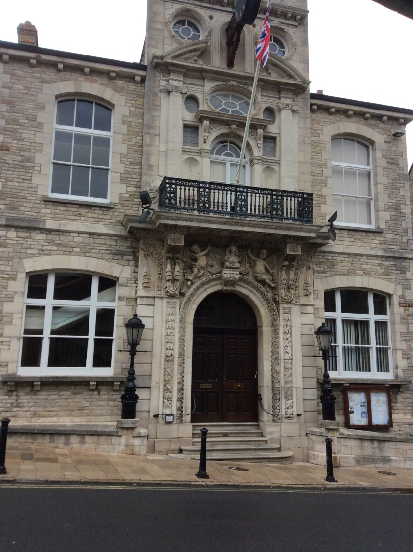 Impressive building built with local stone