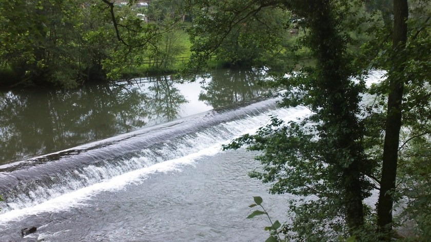 Rapids on River Teme