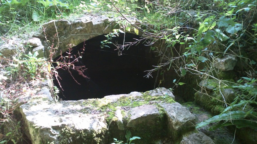 Close up pf the Rag Well next to our Kissing Gate on Highfield Lane, Compton Martin