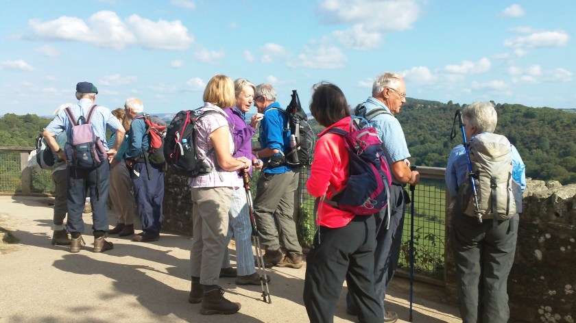 Group at the Symonds Yat Viewing Point