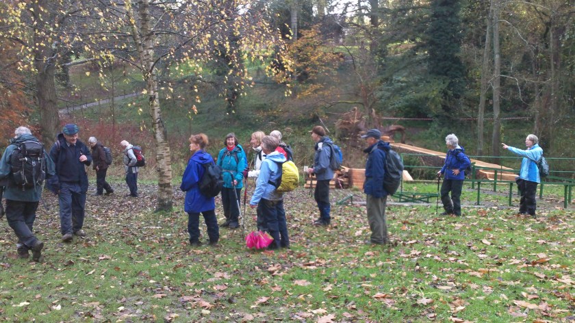 Group arrive back at Stratford Park