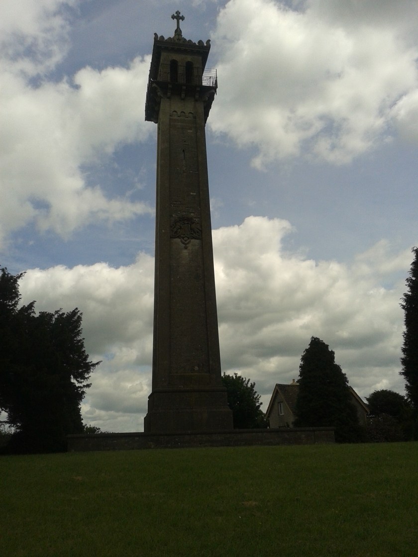 Highlight of the walk -THE HAWKSBURY MONUMENT