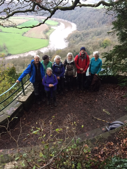 Group posing at the Eagles Nest Viewing Platform .