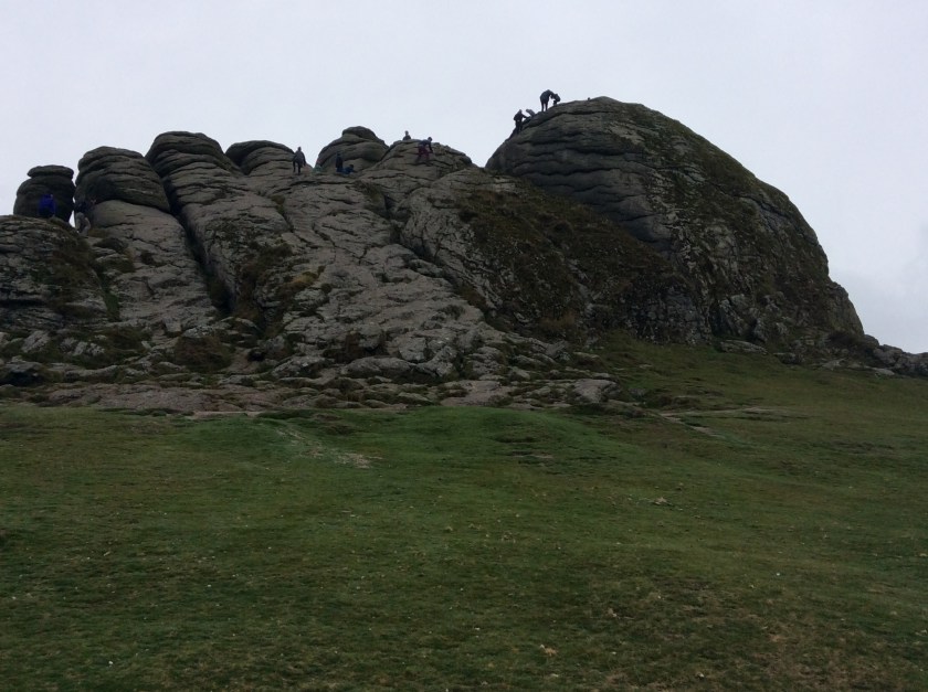  Looking back on the impressive Haytor Rocks 